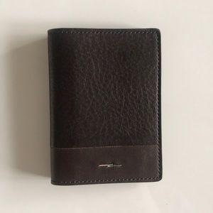 Shinola brown leather wallet